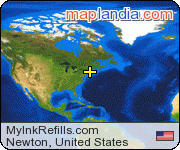 MyInkRefills.com satellite map