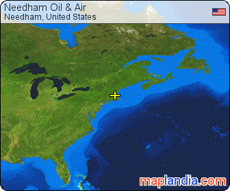 Needham Oil & Air satellite map