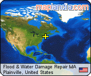 Flood & Water Damage Repair MA satellite map