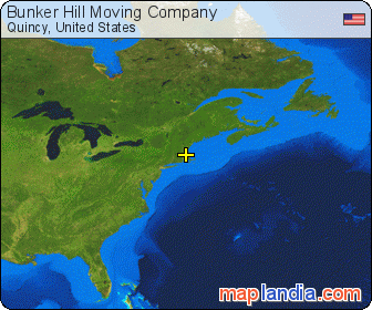 Bunker Hill Moving Company satellite map