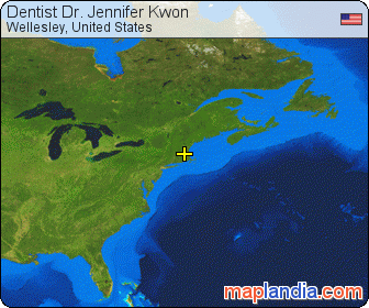 Dentist Dr. Jennifer Kwon satellite map