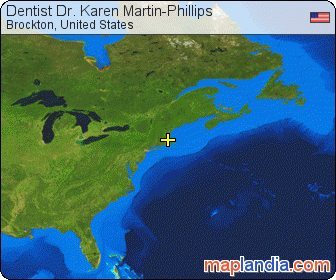 Dentist Dr. Karen Martin-Phillips satellite map
