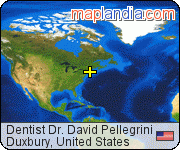 Dentist Dr. David Pellegrini satellite map