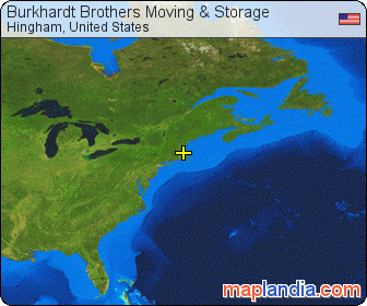 Burkhardt Brothers Moving & Storage satellite map