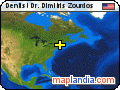 Dentist Dr. Dimitris Zourdos satellite map