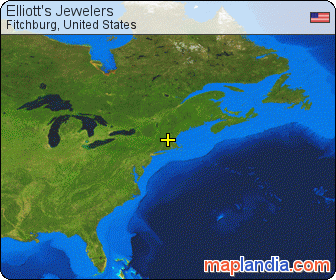 Elliott's Jewelers satellite map