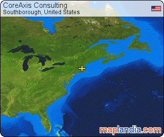 CoreAxis Consulting satellite map