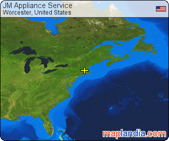 JM Appliance Service satellite map