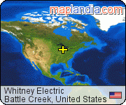 Whitney Electric satellite map