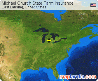 Michael Church State Farm Insurance satellite map