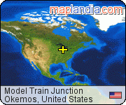Model Train Junction satellite map