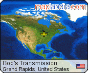 Bob's Transmission satellite map