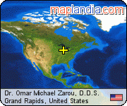 Dr. Omar Michael Zarou, D.D.S. satellite map