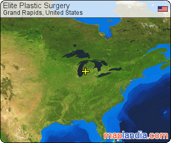 Elite Plastic Surgery satellite map