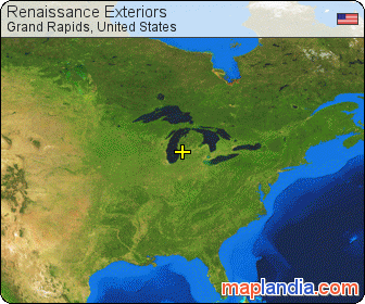 Renaissance Exteriors satellite map
