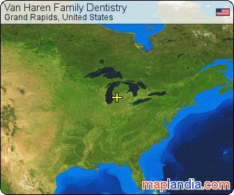 Van Haren Family Dentistry satellite map