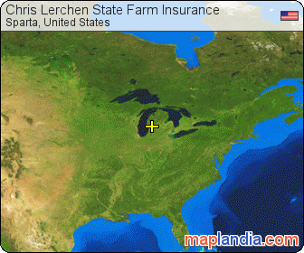 Chris Lerchen State Farm Insurance satellite map