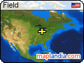 Field satellite map