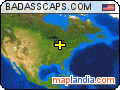 BADASSCAPS.COM satellite map