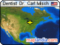 Dentist Dr. Carl Misch satellite map