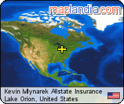 Kevin Mlynarek Allstate Insurance satellite map