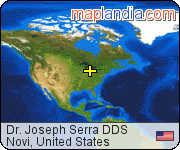 Dr. Joseph Serra DDS satellite map