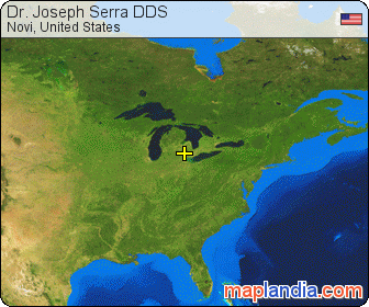 Dr. Joseph Serra DDS satellite map