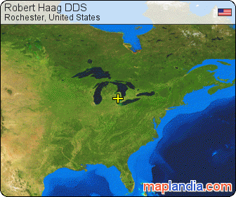 Robert Haag DDS satellite map