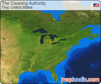 The Cleaning Authority satellite map