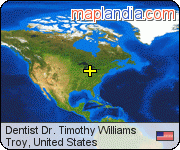 Dentist Dr. Timothy Williams satellite map