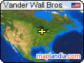 Vander Wall Bros satellite map