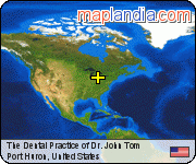 The Dental Practice of Dr. John Tom satellite map