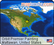 Orbit Premier Painting satellite map