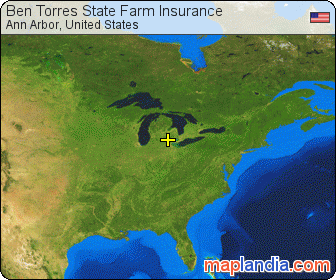 Ben Torres State Farm Insurance satellite map