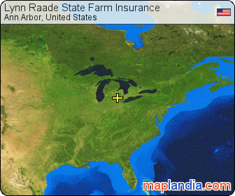 Lynn Raade State Farm Insurance satellite map