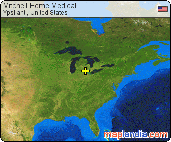 Mitchell Home Medical satellite map