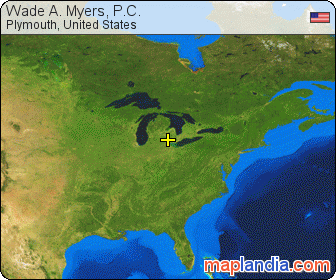 Wade A. Myers, P.C. satellite map