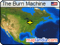 The Burn Machine satellite map