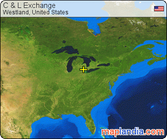 C & L Exchange satellite map