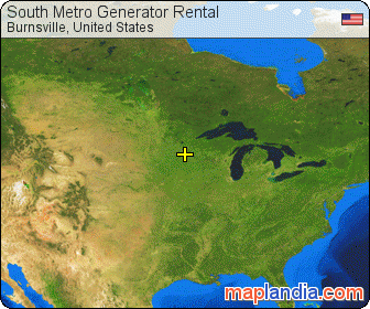 South Metro Generator Rental satellite map