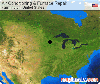 Air Conditioning & Furnace Repair satellite map