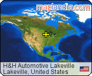 H&H Automotive Lakeville satellite map
