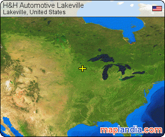 H&H Automotive Lakeville satellite map