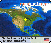 Pine One Hour Heating &  Air Condit satellite map