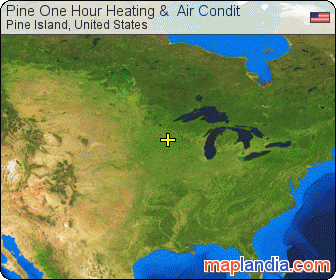 Pine One Hour Heating &  Air Condit satellite map