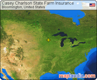 Casey Charlson State Farm Insurance satellite map