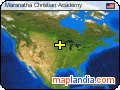 Maranatha Christian Academy satellite map