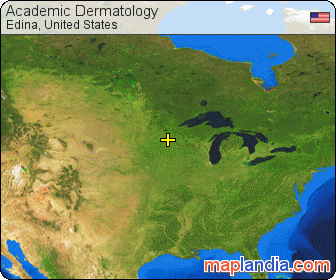 Academic Dermatology satellite map