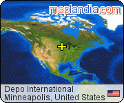 Depo International satellite map