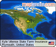 Kyle Vitense State Farm Insurance satellite map